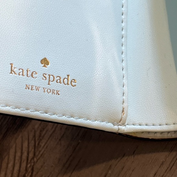 2 pc Kate Spade Crossbody Bag & wallet w/ Leather & Chain 2 straps Island Water - Picture 11 of 16